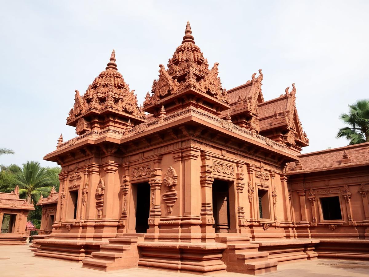 Banteay Srei sanctuary
